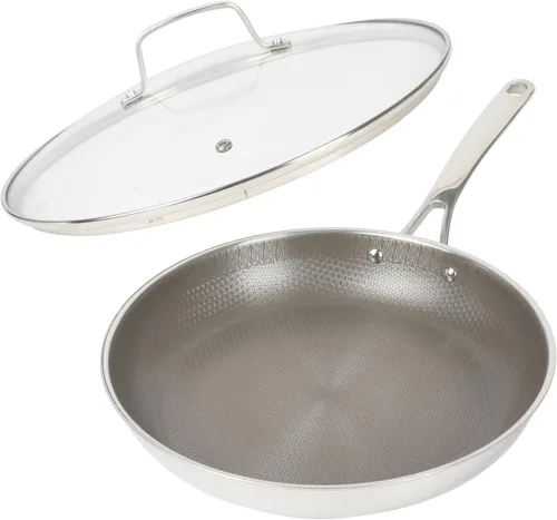 Miniatura 9 de Martha Stewart Juego de 12 Piezas de Utensilios de Cocina Antiadherentes Premium de Aluminio de Calibre Pesado Anodizado Duro, Seguro para Cobre