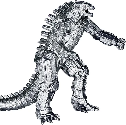 TwCare MechaGodzilla Mecha Monster vs. Kong Figura de acción de juguete, serie de película de 2021 con articulaciones móviles, dinosaurio rey de los