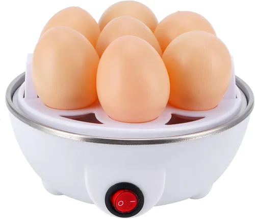 Miniatura 6 de Cocedor de huevos, máquina de caldera de huevos, olla de huevos hervidos, vapor de huevos, caldera eléctrica de huevos multifuncional, mini cocina