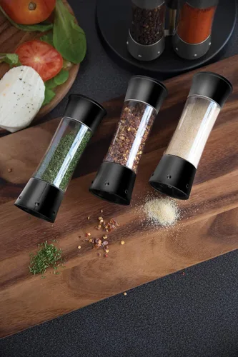 Miniatura 50 de KitchenArt 57010 Select-A-Spice Carrusel de medición automática serie profesional, satinado
