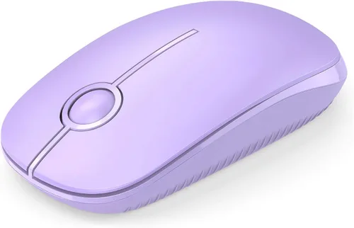 Miniatura 10 de VssoPlor Ratón Inalámbrico 2.4G, Ratón Portátil Delgado para Computadora Portátil con Receptor Nano, Ratón Óptico Silencioso para Notebook, PC