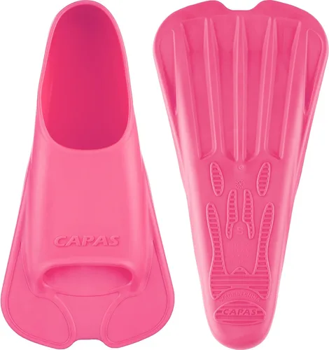 Miniatura 10 de CAPAS Aletas de entrenamiento de natación, cómodas, de silicona, para natación, hoja corta, flotantes, con bolsa de malla, para hombres y mujeres