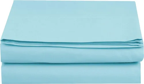 Miniatura 57 de Elegant Comfort Sábana plana premium de 1 pieza de calidad hotelera, lujosa y más suave, 1500 hilos, ropa de cama sábana plana de calidad egipcia