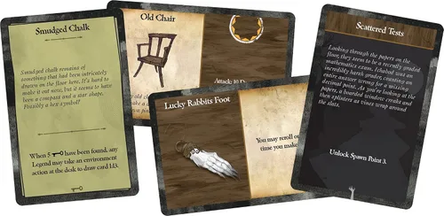 Miniatura 2 de Greater Than Games Legends of Sleepy Hollow Juego de mesa cooperativo Campaña de narración de terror 1 a 4 jugadores 30+ minutos A