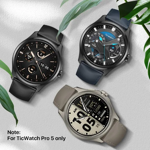 Miniatura 6 de Ticwatch Pro 5 - Correa de repuesto para reloj inteligente de 0.945 in de ancho, correa de reloj original de liberación rápida, solo para reloj Pro