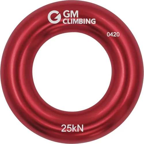 Miniatura 15 de GM CLIMBING Rappel Ring 25kN para escalada en roca Arborist Rescue Slackline Hammock