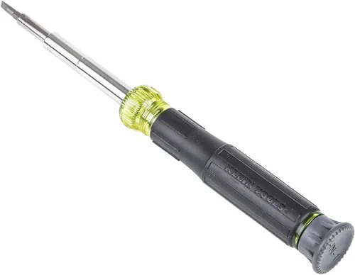 Miniatura 11 de Klein Tools 32314 Destornillador electrónico, 14 en 1 con 8 puntas de precisión, ranurado, Phillips y brocas TORX a prueba de manipulación, 6 llaves