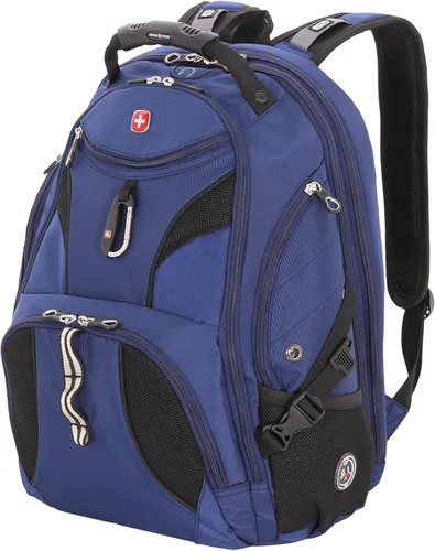 Miniatura 9 de Swiss Gear SA1923 - Mochila negra para laptop ScanSmart, compatible con la mayoría de portátiles y tabletas de 15 pulgadas