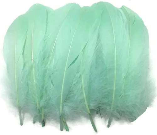 Miniatura 2 de Nature Peppermint Goose Feathers Crafts Plumes Jewelry Clothing Accessories Wedding Decoration Feather Purple 20 Pcs