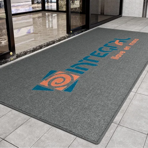 Miniatura 13 de Tapetes personalizados para interiores y exteriores, tapete de suelo con logotipo personalizado, tapete comercial con respaldo de goma
