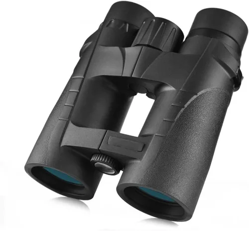 Binoculares para adultos, prismáticos compactos de alta potencia de 8 x 42 para observación de aves, con prisma BAK4 y lente FMC, visión nocturna