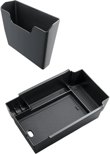 Miniatura 25 de SKTU 2 unidades para 2024-2026 Lincoln Nautilus Organizador de consola central para 2024-2026 Lincoln Nautilus (Premiere/Reserve/Black Label)