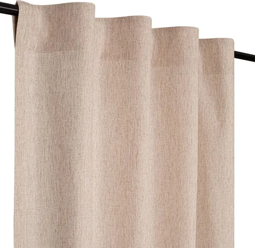 Miniatura 5 de HOMIDATE Paneles de Cortinas de Lino de Linaza de 63 Pulgadas - Juego Natural de 2, Cortinas Ligeras para Ventanas, Cortinas de Lino de Algodón