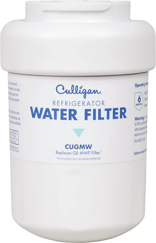 Miniatura 8 de Culligan Filtro de agua para refrigerador CUGMW Reemplazo para filtro de agua GE (MWF) Reemplazar cada 6 meses Paquete de 1