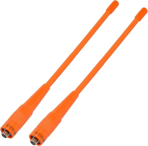 Miniatura 7 de HYS Antena hembra VHF UHF SMA, doble banda 6.6 ft/27.6 in Walkie Talkie Antena para 144/430Mhz Retevis Baofeng Wouxun KG-659 UV-5R 9R Radio de mano