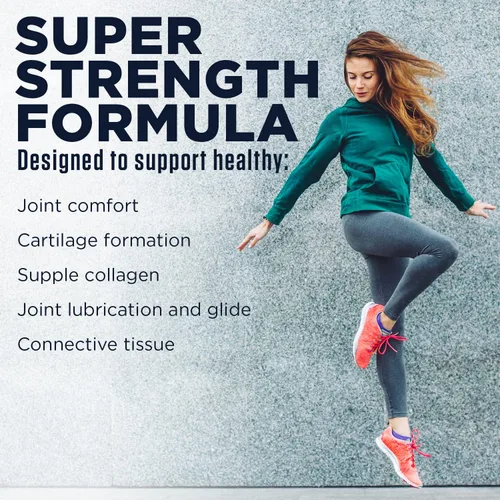 Miniatura 3 de KAL Glucosamina condroitina MSM D-3, suplemento de apoyo articular, 1,500 mg de sulfato de glucosamina, 1,200 mg de sulfato de condroitina, 1,000 mg