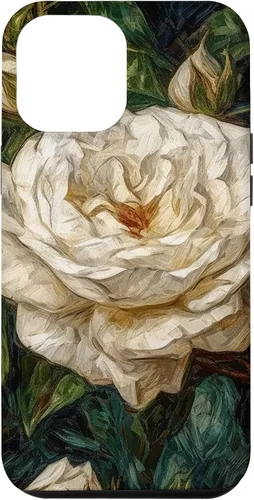 Miniatura 24 de Funda para iPhone 13 Van Gogh Art White Flower White Roses