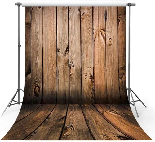 Miniatura 2 de Fondo de madera vintage de 6 x 8 pies para estudio fotográfico, accesorios de fondo de madera para retrato de recién nacidos, para fotografía