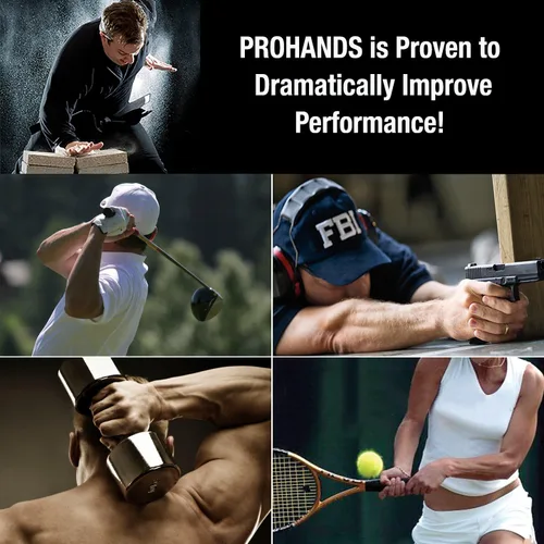 Miniatura 4 de Prohands PRO Ejercicio de Mano, Ejercitador de Dedos (Fortalecedor de Agarre de Mano), con Resorte, Sistema de Pistón de Dedos, Aislamiento