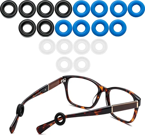 Miniatura 9 de MOLDERP Agarre de Oreja para Gafas - Retenedor de Funda de Patilla de Anteojos, Retenedores de Gafas Antideslizantes de Comodidad Para Anteojos