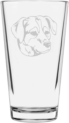Miniatura 196 de Perro de Presa Canario - Vaso de pinta personalizado con temática de perro grabado multiusos, 16 onzas