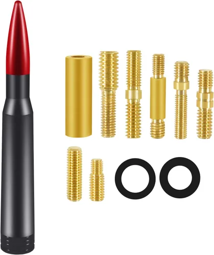 Miniatura 6 de DORHEA Antena rechoncha de repuesto para Dodge RAM 1500 RAM 2500, RAM 3500 Ford F-Series F-150 Raptor F-250 F-350 F-450 Heavy Duty Ranger Classic