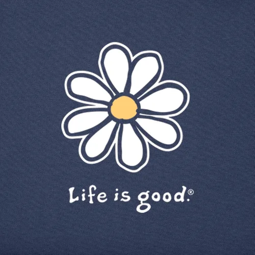 Miniatura 3 de Life is Good. Camiseta Crusher para mujer Lig Daisy, rosa feliz