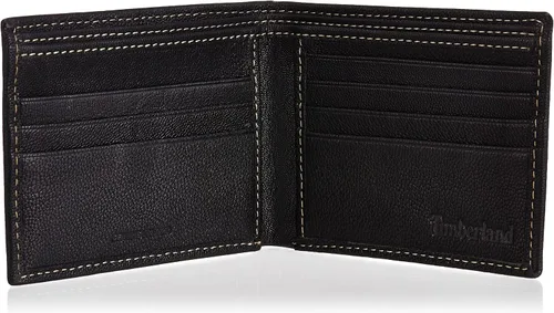 Miniatura 4 de Timberland Cartera de seguridad de cuero con bloqueo RFID para hombre