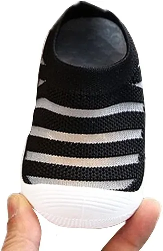 Miniatura 4 de Zapatos chirriantes para bebés, niñas y niños, de malla transpirable, antideslizantes, para primeros pasos