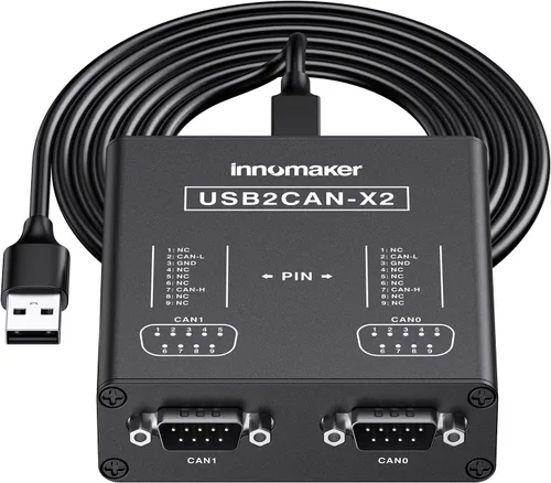 Miniatura 8 de Módulo convertidor USB CAN para Raspberry Pi 5/4/Pi3B+/Pi3/Pi Zero (W)/Jetson Nano/Tinker Board y cualquier placa única Soporte de computadora