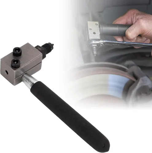 Miniatura 4 de GOTOTOP Kit de herramientas de doble abocinación, tubo de freno automotriz de 3/16 pulgadas, kit de herramientas de doble abocinación de 45 grados