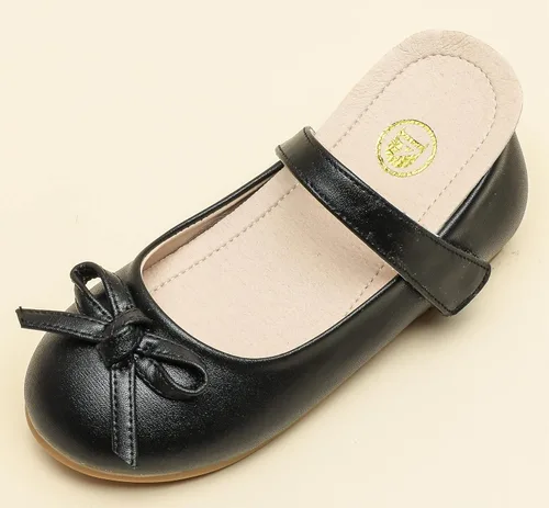 Miniatura 3 de kkdom Zapatos de vestir para niña, zapatos planos de ballet Mary Jane, zapatos escolares para niños pequeñosniños grandes