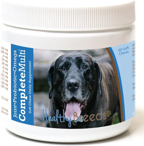 Miniatura 422 de Healthy Breeds Pug todo en uno multivitamínico suave masticable 60