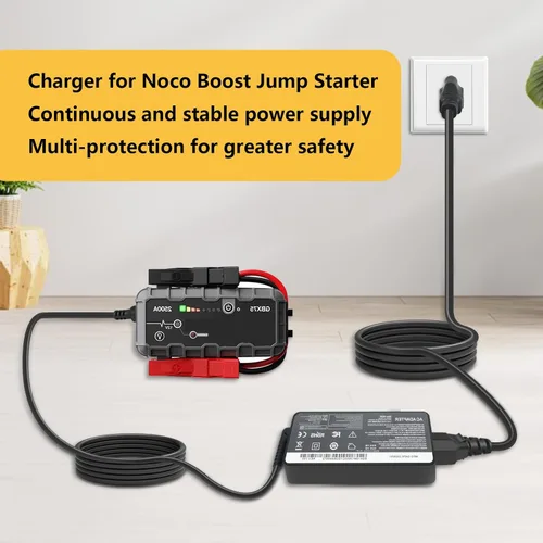 Miniatura 7 de Adaptador de Carga de 65W USB-C para NOCO GBC011 Boost X GBX45 GBX55 GBX75 GBX155 1250A 1750A y Arrancador de Salto Portátil Boost Air AX65