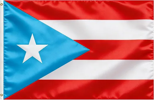 Miniatura 65 de Bandera de Estados Unidos, bandera de Estados Unidos, 3 x 5 pies, banderas ligeras de poliéster con 2 ojales de latón para decoraciones de fiestas