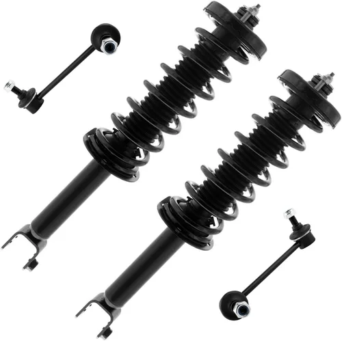 Miniatura 50 de Detroit Axle - 4 barras estabilizadoras de puntales delanteros para Kia Forte Koup 10-13 12-13 Forte5, puntales y barras estabilizadoras de resorte