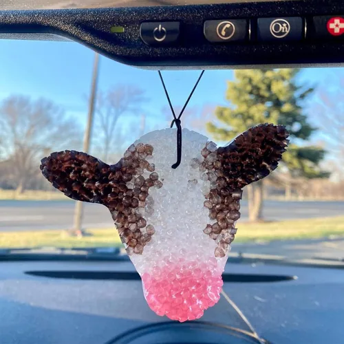 Miniatura 4 de Molde de jabón de silicona, molde grande de vaca para automóvil, freshie, calavera, toro, para fiesta de jabón hecho a mano, para fiesta en casa