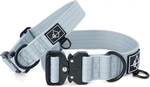 Miniatura 2 de MADE TO ROAM - Collar para perro premium, collar ajustable de nailon resistente con hebilla metálica de liberación rápida