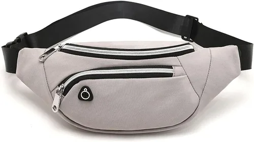 Miniatura 13 de Riñonera para hombres y mujeres, riñonera para entrenamiento, viajes y correr. (004)Negro