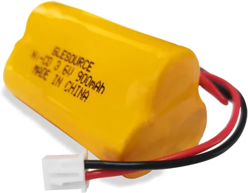 Miniatura 3 de Batería de emergencia de señal de salida Ni-Cd de 3.6V 900mAh, repuesto para Exitronix 10010037, Max Power B2-0031 MH468886, Unitech LEDR-1 6200RP