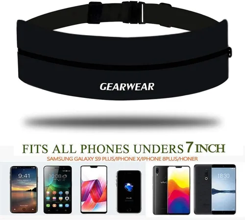 Miniatura 2 de Soporte para teléfono para correr para mujeres y hombres, cinturón de correr para entrenamiento, fitness, caminar, trotar, ejercicio deportivo