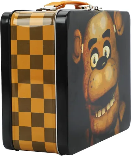 Miniatura 3 de Bioworld Five Nights At Freddy's Freddy Fazbear - Bolso de estaño negro, Multi colorido