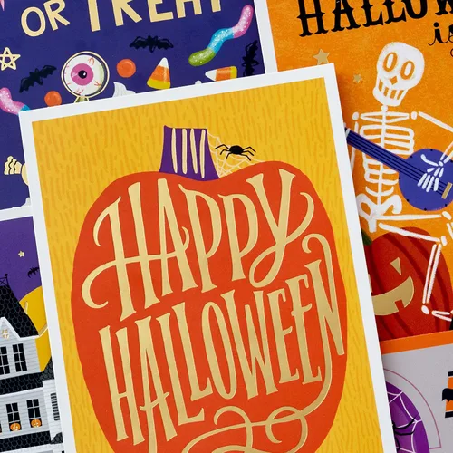 Miniatura 7 de Hallmark Surtido de tarjetas de Halloween, Boo to You (36 tarjetas con sobres)