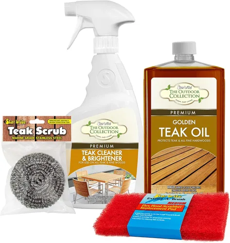 Miniatura 8 de STAR BRITE Colección para Exteriores Cuidado de Teca - Renovar, Refrescar y Proteger Teca y Otras Maderas Finas, 1 unidad (paquete de 1)