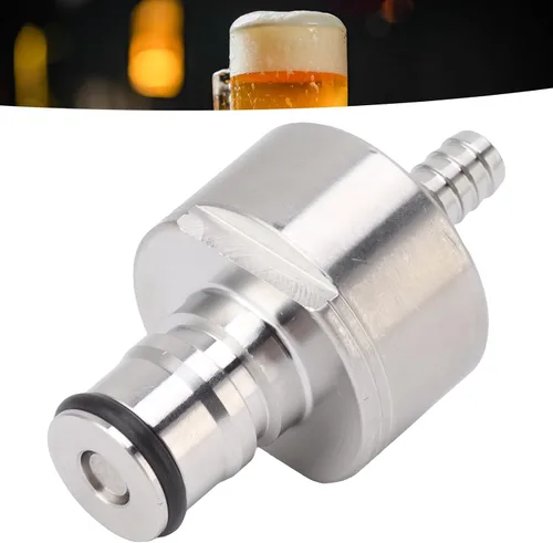 Miniatura 2 de Paquete de 2 carbonatación de acero inoxidable, bloqueo de llenado de botellas a presión, poste de barril, instalación de carbonatador, conector