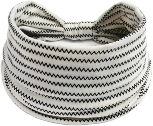 Miniatura 5 de K-Elewon Paquete de 3 diademas elásticas anchas para mujer, bandas para el cabello para yoga, deportes