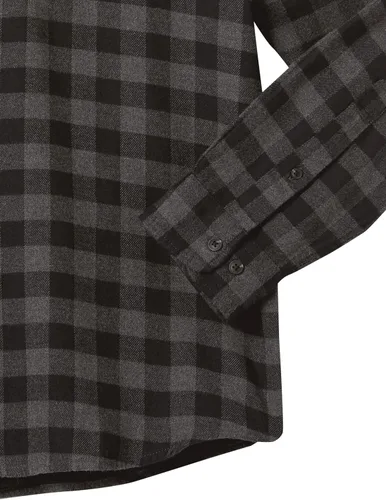 Miniatura 5 de Tienda Essentials - Camisa de franela de manga larga para hombre disponible en tallas para hombres grandes y altos