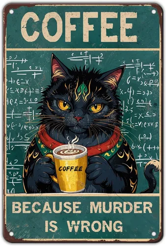 Miniatura 23 de KIYOYO Basset Hound Dog - Cartel de metal vintage de hound con texto en inglés "Before Coffee After Coffee" (Antes del café después del café)