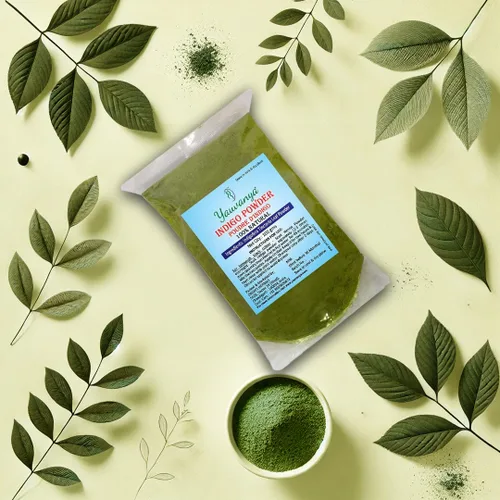 Miniatura 3 de Indigofera Tinctoria (100% natural, libre de químicos, sin amoniaco), color índigo, 3.53 oz (3 paquetes de 3.53 onzas cada uno)