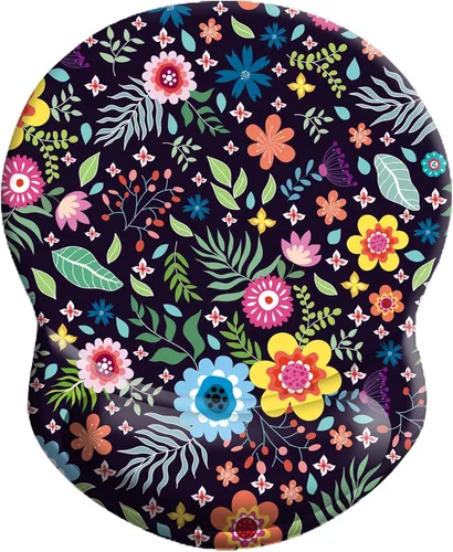 Miniatura 25 de Alfombrilla para mouse, soporte de muñeca ergonómica, para aliviar el dolor, con base de poliuretano antideslizante para juegos, hogar, oficina